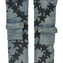 Blue Chemist Star Tactical Cargo Pants