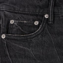 Black Super Stack Flare Coated