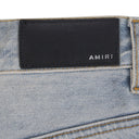 Stone Indigo MA Bar Logo Straight Jeans