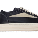 Black Leather Vintage Sneakers
