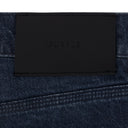 Dark Indigo Cargo Vintage Coated Flare Jeans