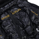 Black/Black Kings Puffer Jacket Shearling