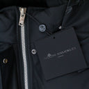 NWT MOOSE KNUCKLES W CLOUD 3Q N BLACK PUFFER JACKET SIZE L $1050