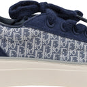 Blue Oblique Jacquard B33 Spin Sneakers