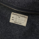 Grey Monili Felt Leather Tote Bag