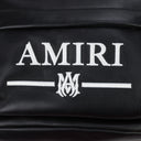 Black Nappa Logo Embroidery Rucksack