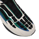 Black/Teal Bone Runner Sneakers