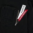 Black x Alpha Giant Bomber