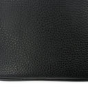 Black Pebbled Nappa Hip Pouch