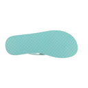 Blue Flower Quilted Slippers