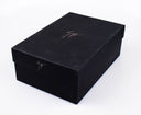 ROLL JETI LEATHER BLACK SANDALS & FLIP-FLOPS
