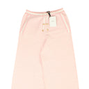 Pink Balmain Drawstring Palazzo Trousers