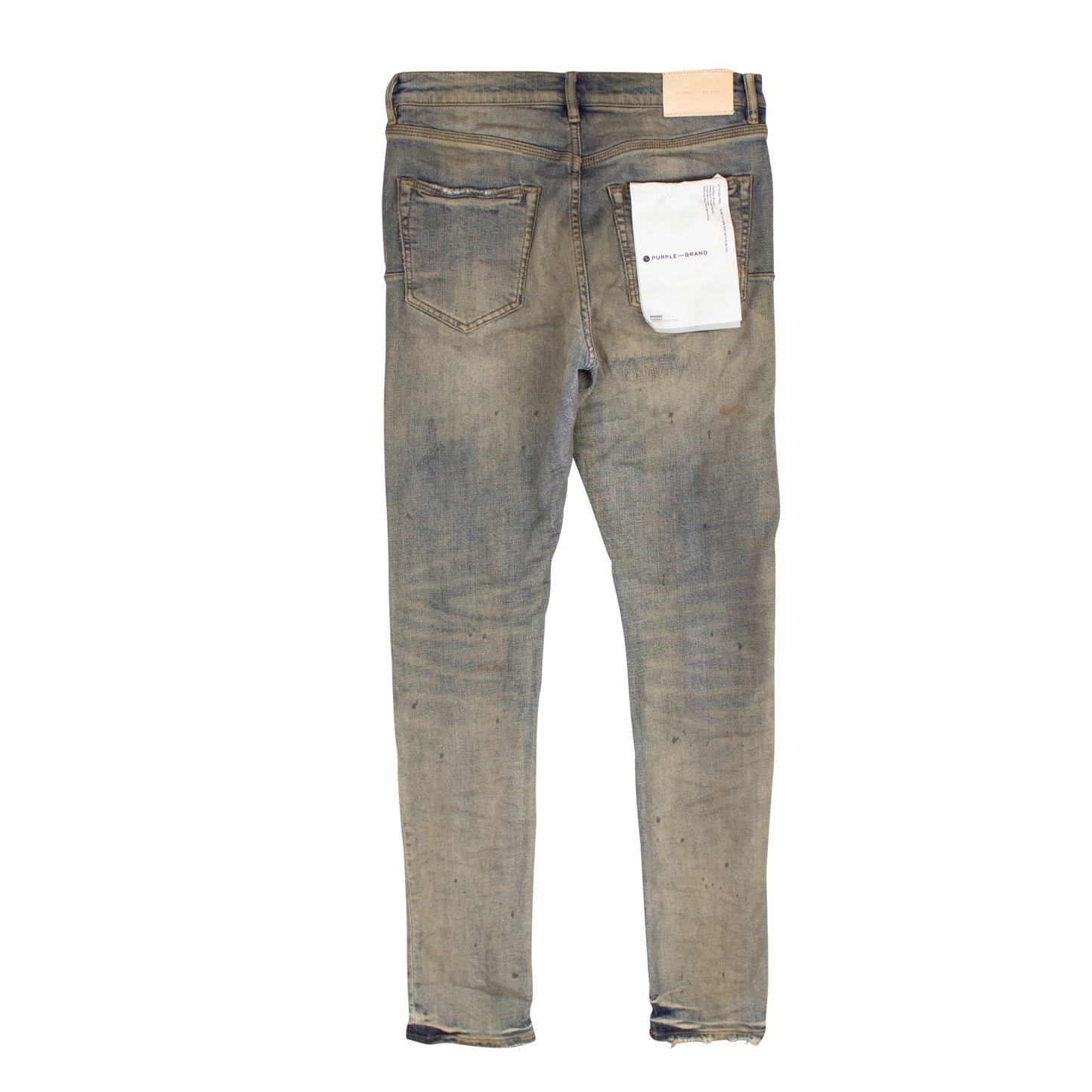 Purple Brand Oil Repair Skinny Jeans - Indigo