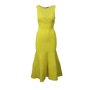 Proenza Schouler Long Sleeveless Knit Dress - Yellow