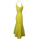 Proenza Schouler Long Sleeveless Knit Dress - Yellow
