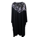 Black And Silver Sequin Detail Dress