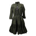 Bottega Veneta Silk Evening Dress - Green