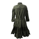 Bottega Veneta Silk Evening Dress - Green