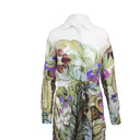 Off-White C/O Virgil Abloh Botanical Print Shirt Dress - Multi