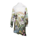 Off-White C/O Virgil Abloh Botanical Print Shirt Dress - Multi
