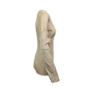 Light Bone Lightweight Ribbed Sweater Dress