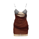Nensi Dojaka Mini Dress - Black/Blue