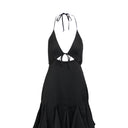 Opening Ceremony Snap Bikini Dress - Black