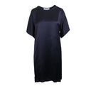 A.P.C Satin T-Shirt Dress - Navy