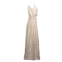 Amiri Floral Cotton Voile Maxi Dress - Nude