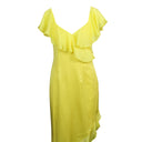 Opening Ceremony Cascade Ruffle Dress - Yellow