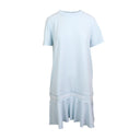 Opening Ceremony Scallop Oc Elastic Logo T-Shirt Dress - Blue