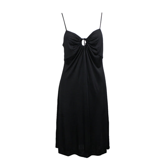 Opening Ceremony Keyhole Spaghetti Dress - Black