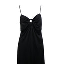 Opening Ceremony Keyhole Spaghetti Dress - Black