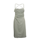 Sage Green La Robe Laurier Midi Dress