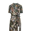 Palm Angels Bandana Buckle Dress - Green