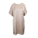 A.P.C Satin Short Sleeve Dress - Pink
