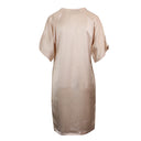 A.P.C Satin Short Sleeve Dress - Pink