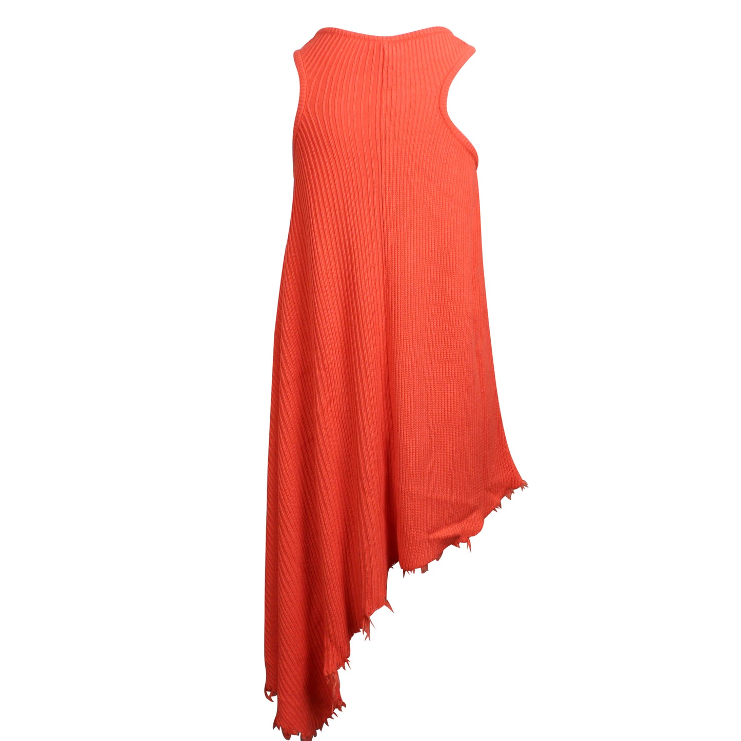 Unravel Project Ribbed Dress - Orange