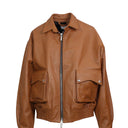 Rhude Embroidelogo Varsity Pullover Jacket - Maroon