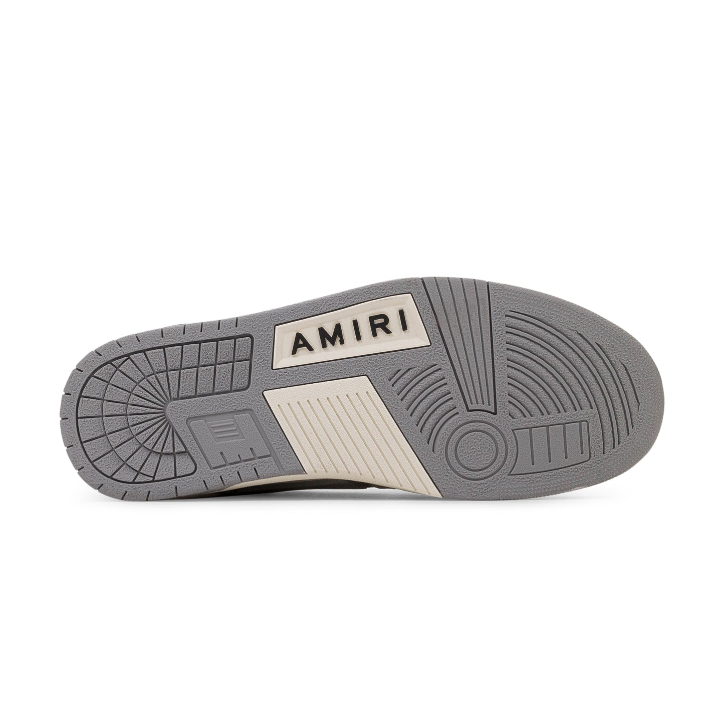 Amiri Skel Top Hi - Gray/White