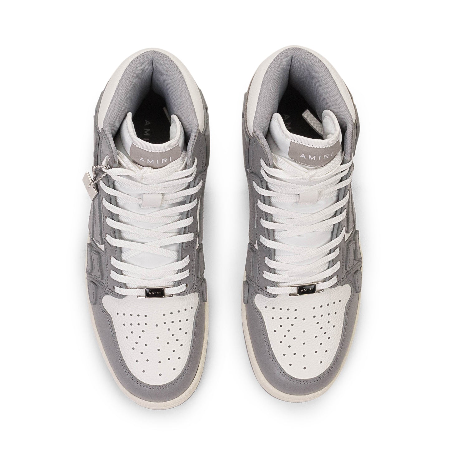 Amiri Skel Top Hi - Gray/White