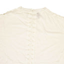 Unravel Project Lace Up T-Shirt - Ivory