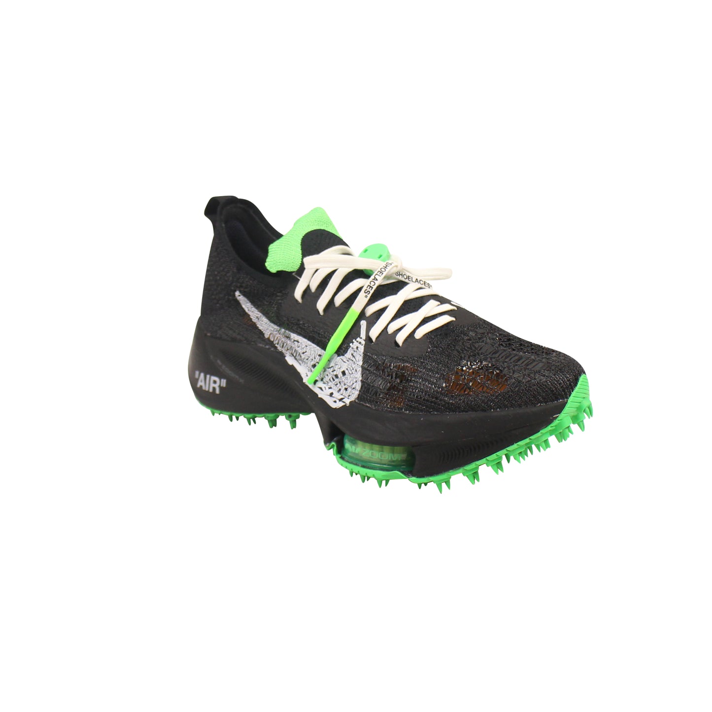 Off-White C/O Virgil Abloh White Green Zoom Tempo Sneakers