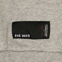 Unravel Project Two Tone Lace Up Sweatshirt - Gray