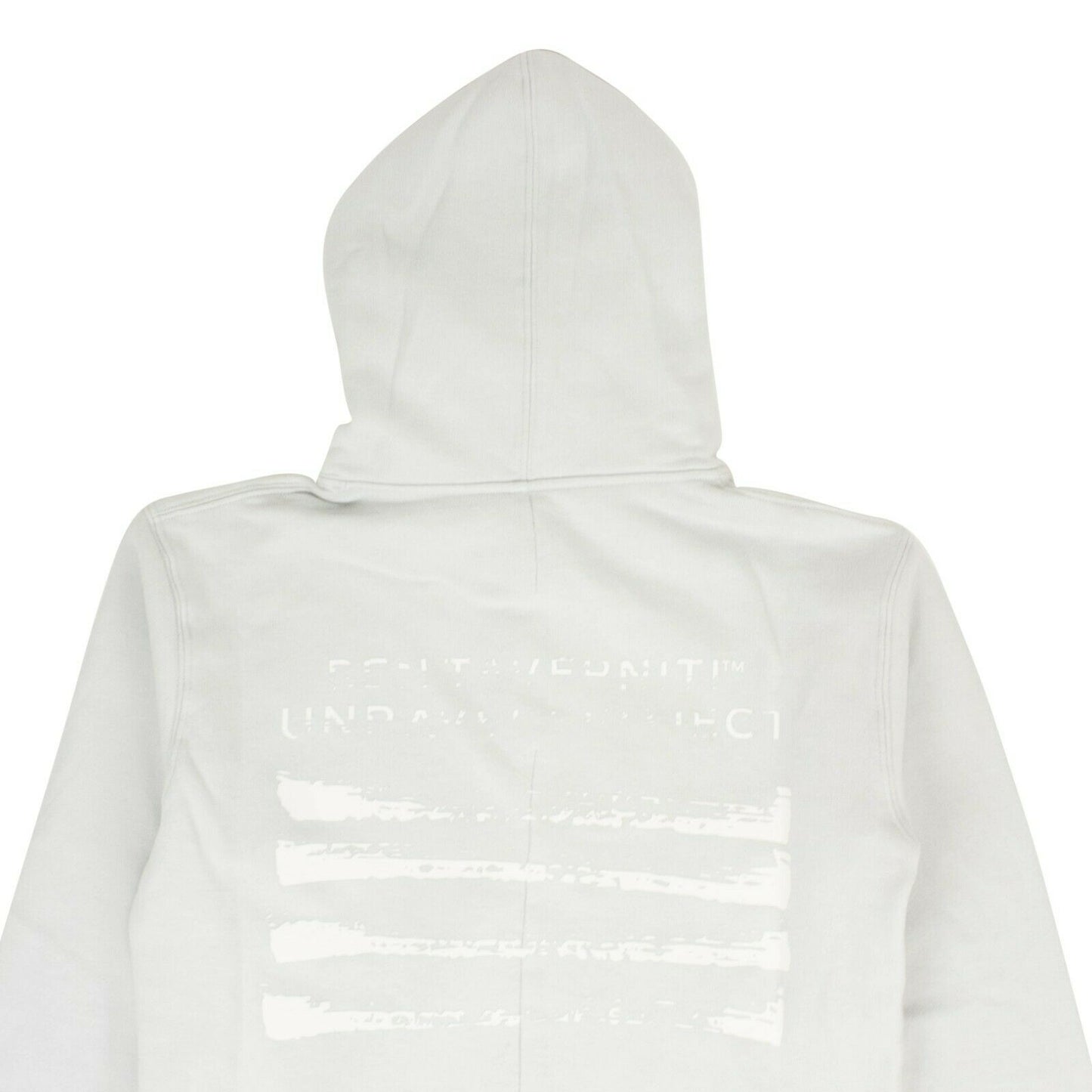 Unravel Project Cotton Faded Logo Hoodie Sweatshirt - Gray