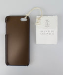 Brunello Cucinelli Leather Iphone Case - Brown