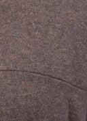 Woman's Brown Cashmere Cardigan Sweater