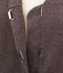 Woman's Brown Cashmere Cardigan Sweater