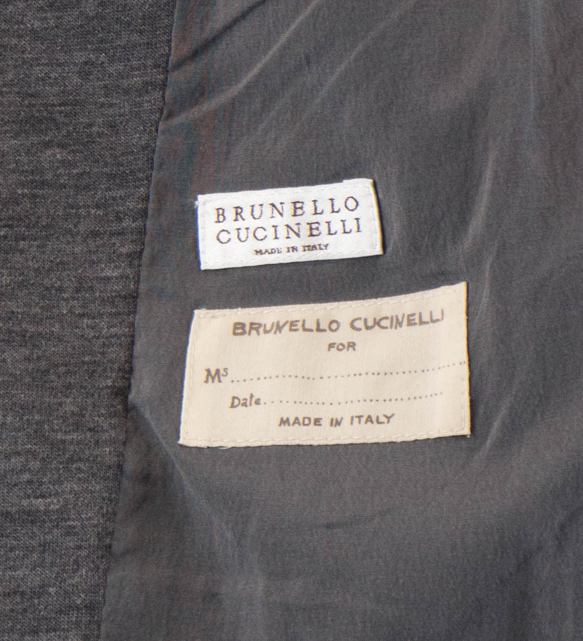 Brunello Cucinelli Women Wool W/ Sequins Blazer - Gray
