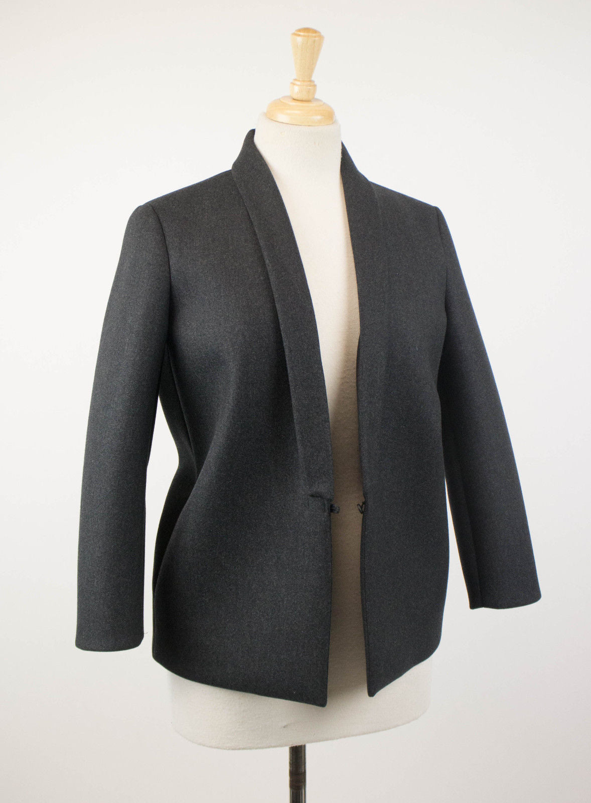 Woman's Gray Cashmere Blend Blazer